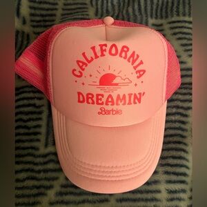 New Barbie Pink California Dreamin' Mesh Cap